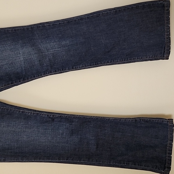 D&G Dolce Gabbanna Midrise Flare Classic Blue Women's Jeans Size 26 - Picture 6 of 16